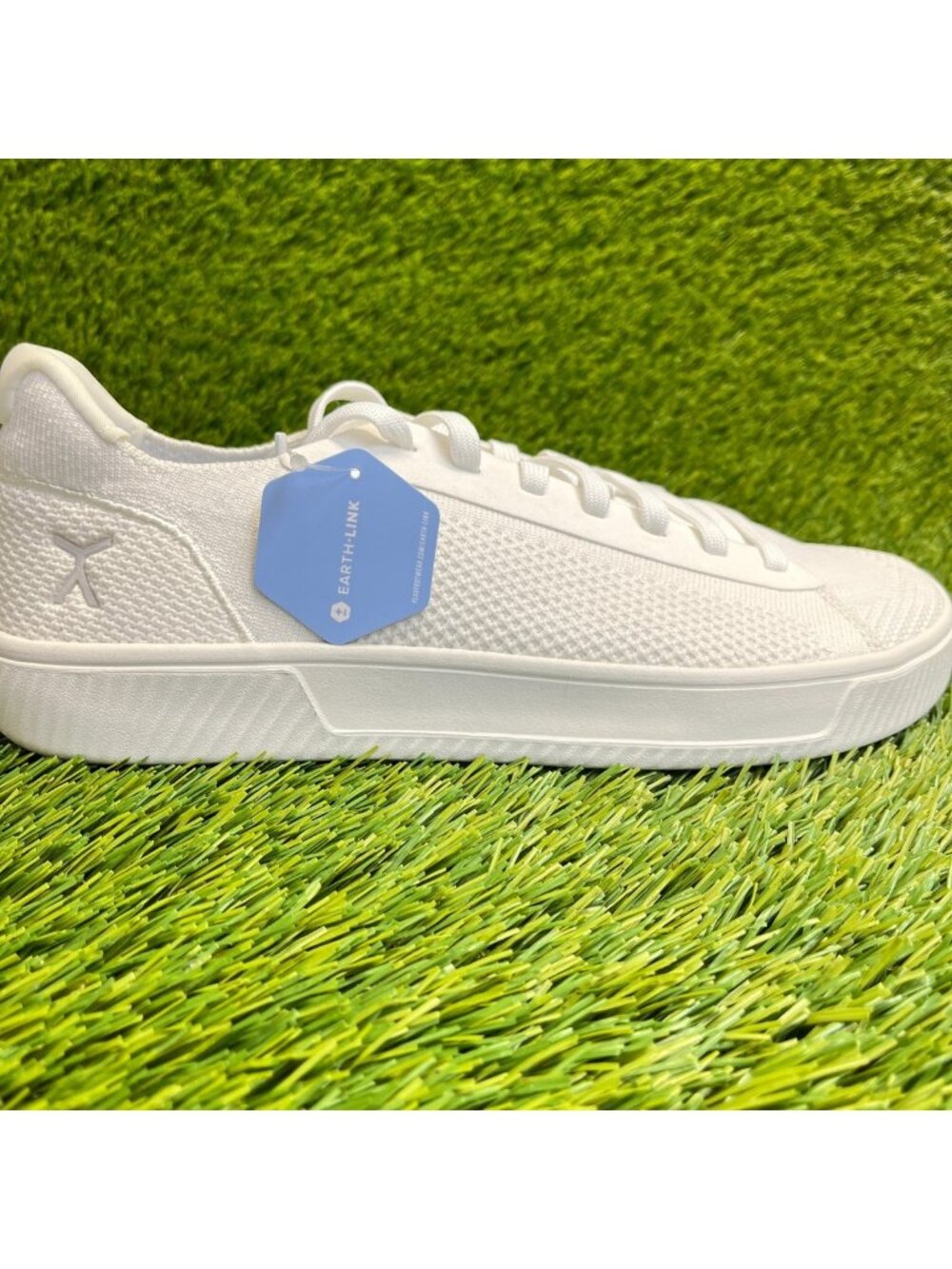 Flux Footwear Adapt Trainer White Mens Size 10 Athletic Knit Shoes Sneakers